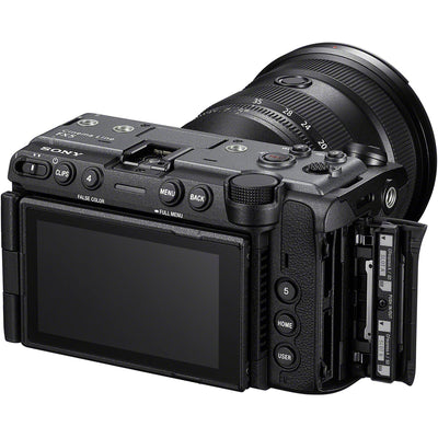 Sony FX 5 cinema camera with 5K Open Gate recording display
