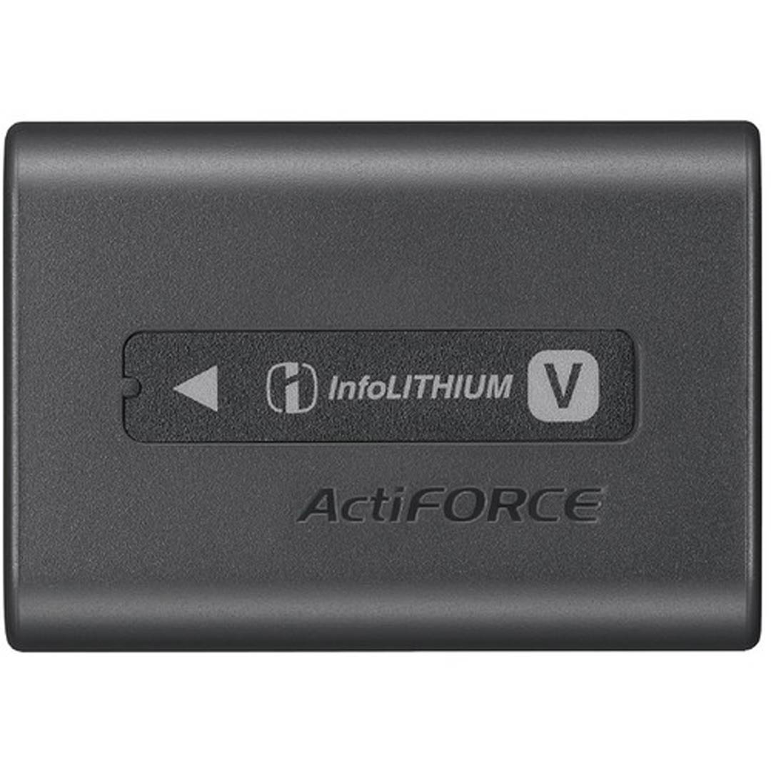 Sony NP-FV70A V-Series rechargeable battery for Handycam camcorders, 1900mAh capacity for extended video recording.