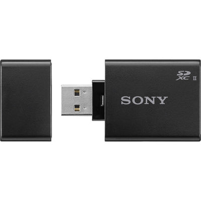 Get faster transfer speed when copying and backing up photos and 4K video with the Sony UHS-II SD Memory Card Reader.