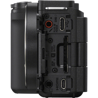 Sony ZV-E10 II with 16-50mm lens, 4K mirrorless camera.