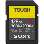 Sony 128GB CFexpress Type B TOUGH Memory Card designed for high-speed and durable performance.