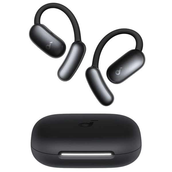 soundcore AeroFit 2 ワイヤレスイヤホン ミッドナイトブラック Soundcore AeroFit 2 Black | Wireless Translation Earbuds