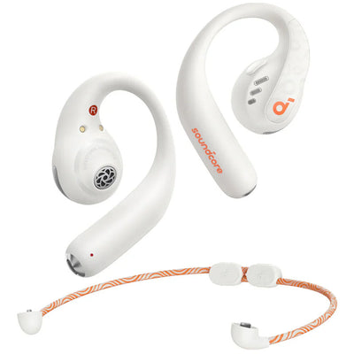 Soundcore AeroFit Pro open-ear headphones with directional acoustics and 46-hour battery