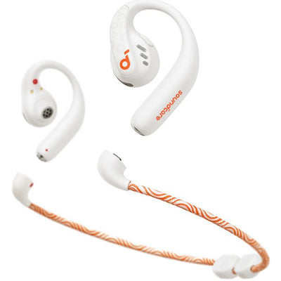 Soundcore AeroFit Pro open-ear headphones with directional acoustics and 46-hour battery