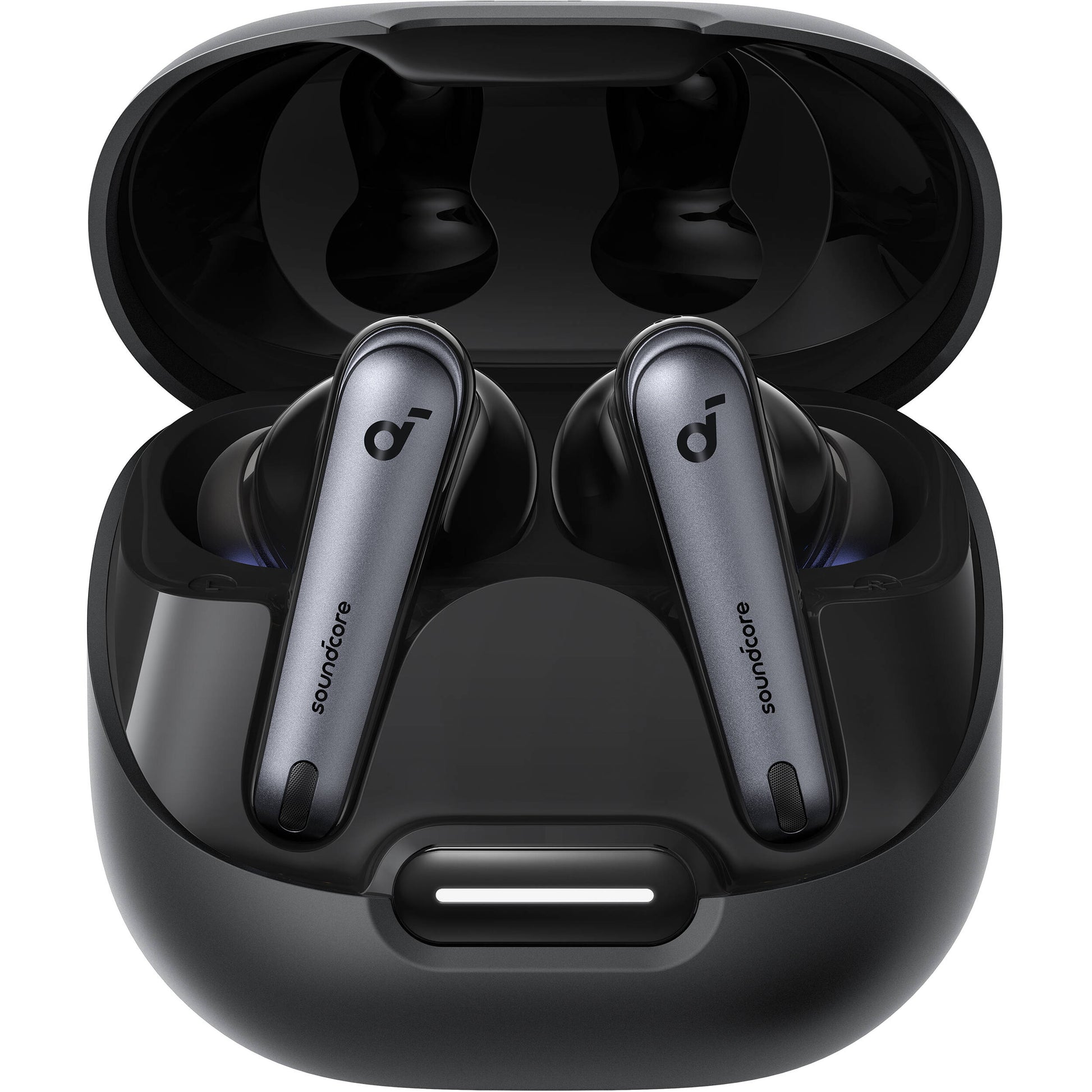 Soundcore Liberty 4 NC wireless earbuds with charging case
