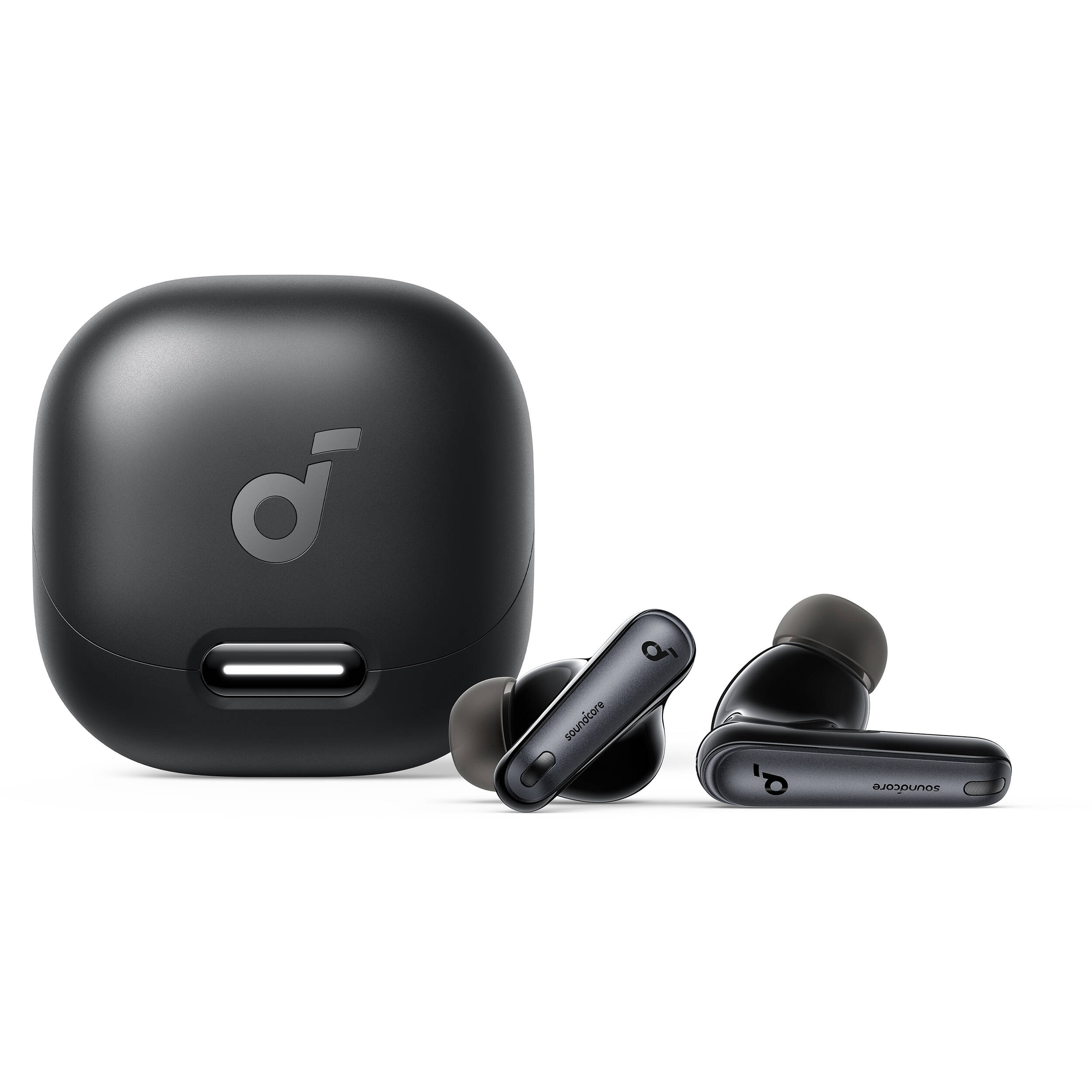 Soundcore Liberty 4 NC wireless earbuds with charging case
