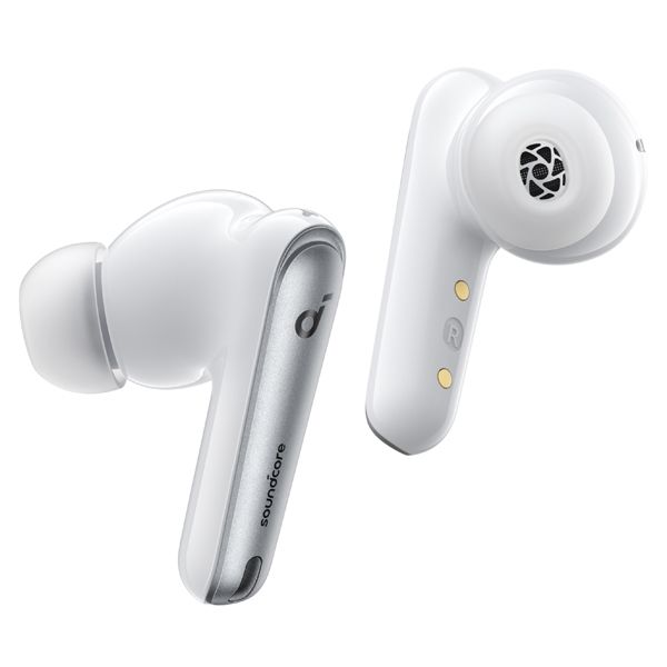 Soundcore Liberty 4 NC wireless earbuds with charging case
