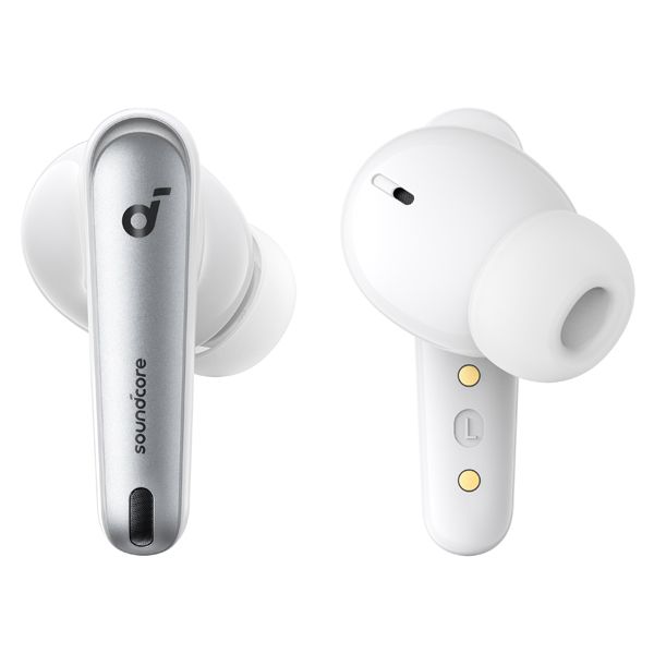 Soundcore Liberty 4 NC wireless earbuds with charging case
