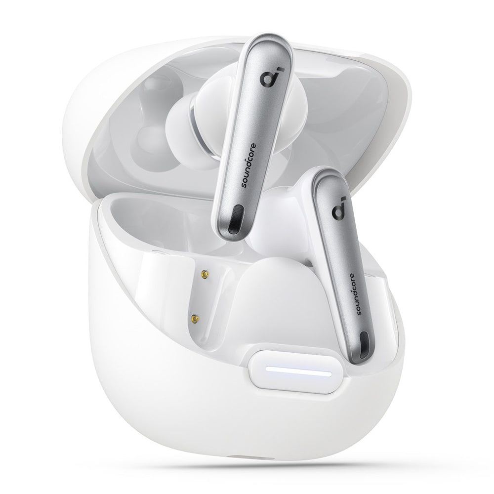 Soundcore Liberty 4 NC wireless earbuds with charging case
