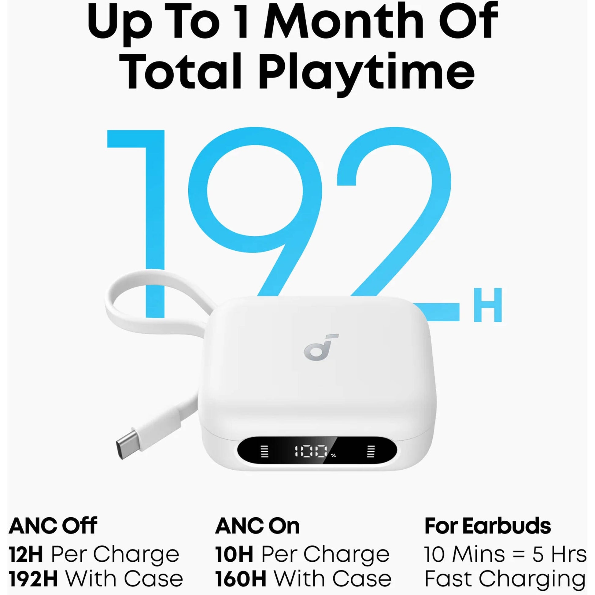 Soundcore P41i True Wireless Earbuds with charging case
