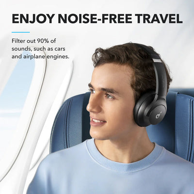 Soundcore Q20i ANC over-ear Bluetooth headphones with memory foam
