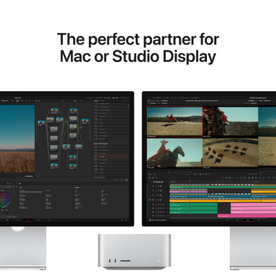 Apple 27" Studio Display XDR showing 5K Retina screen