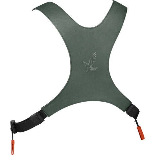 The BH Bino Harness is a compact, comfortable, and secure solution for carrying binoculars during wildlife observation and hunting.