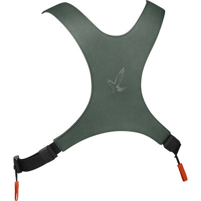 The BH Bino Harness is a compact, comfortable, and secure solution for carrying binoculars during wildlife observation and hunting.