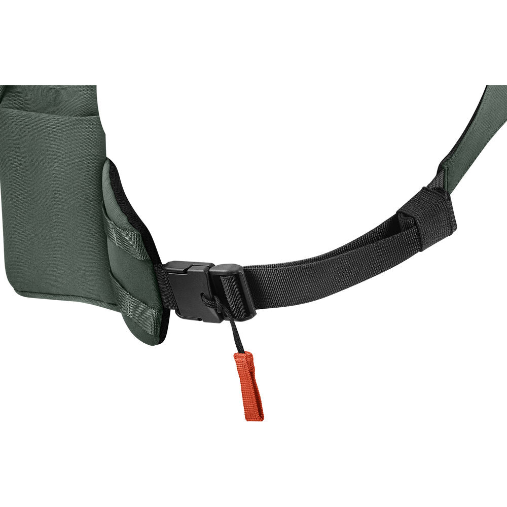 The BH Bino Harness is a compact, comfortable, and secure solution for carrying binoculars during wildlife observation and hunting.