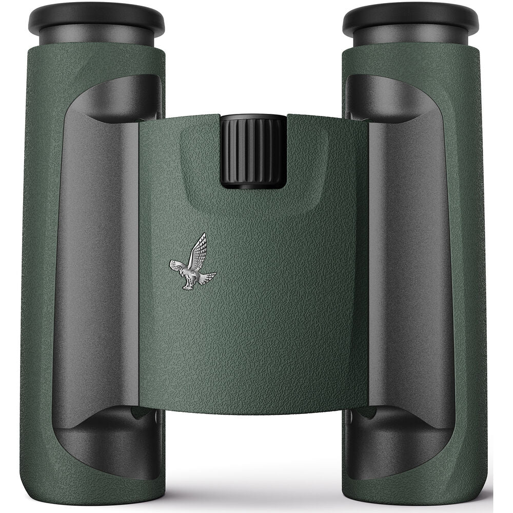 The green Swarovski CL 8x25 Pocket Binoculars with Mountain Accessory Pack offers unique optical quality of the highest order in the compact range.