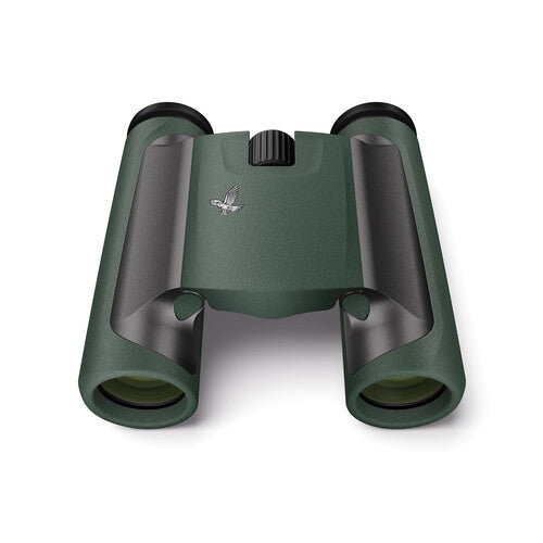 The green Swarovski CL 8x25 Pocket Binoculars with Mountain Accessory Pack offers unique optical quality of the highest order in the compact range.