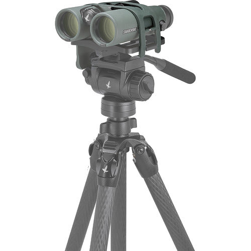 This lightweight and compact adaptor fits directly into Swarovski tripod heads or easily screws onto other tripod plates. For SLC 42, EL and EL binoculars.