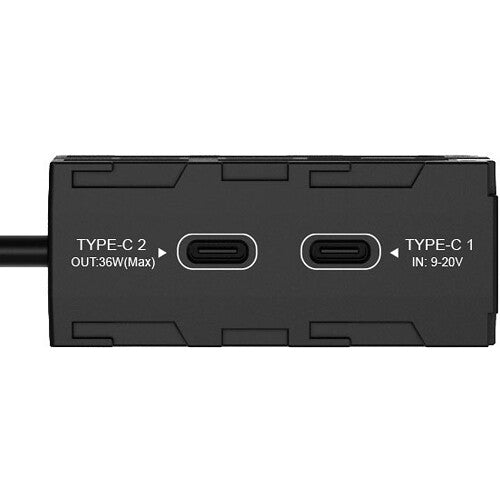 SWIT DB-DF570 dual side NP-F dummy battery with USB-C
