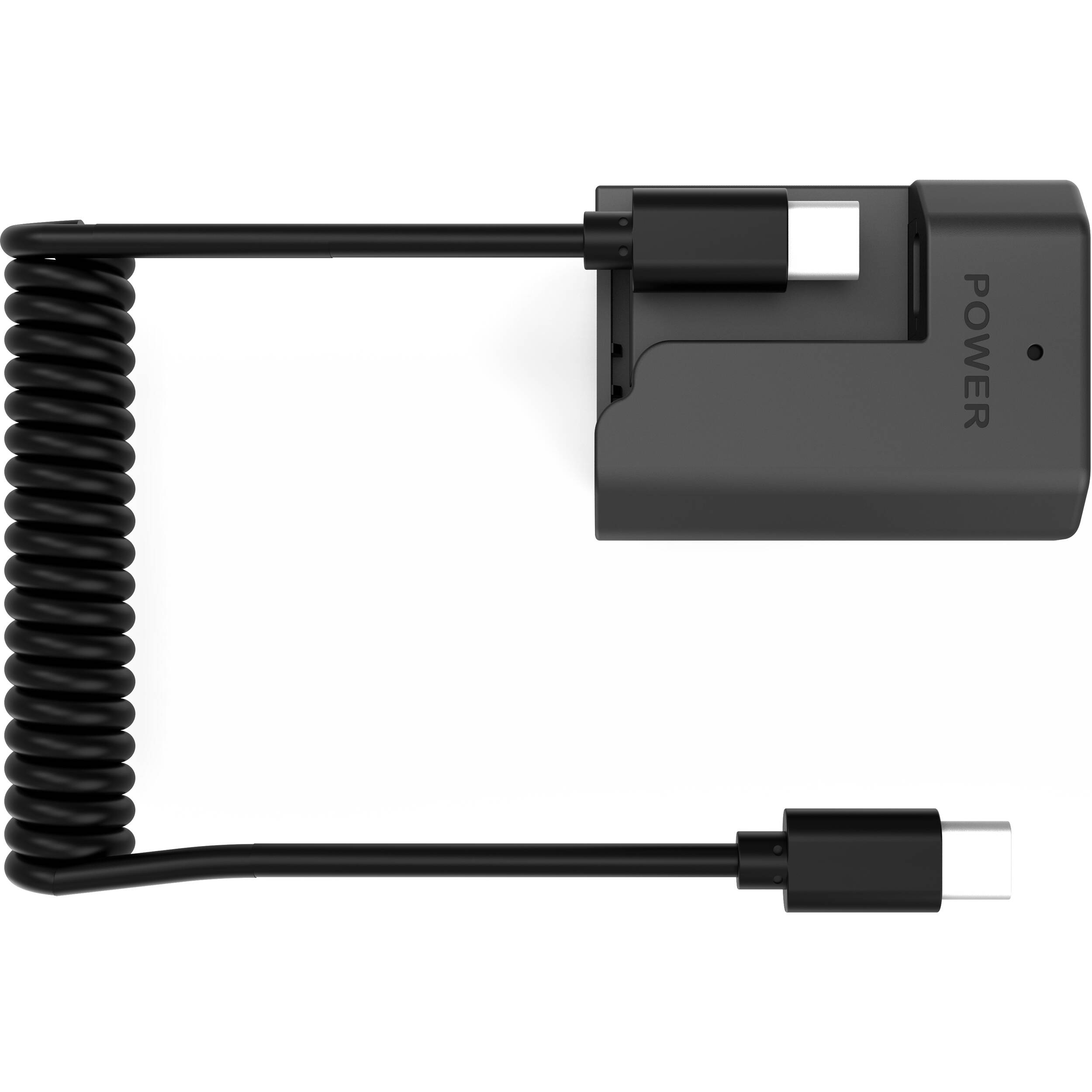 SWIT NP-FZ100 USB-C dummy battery powering camera via USB-C
