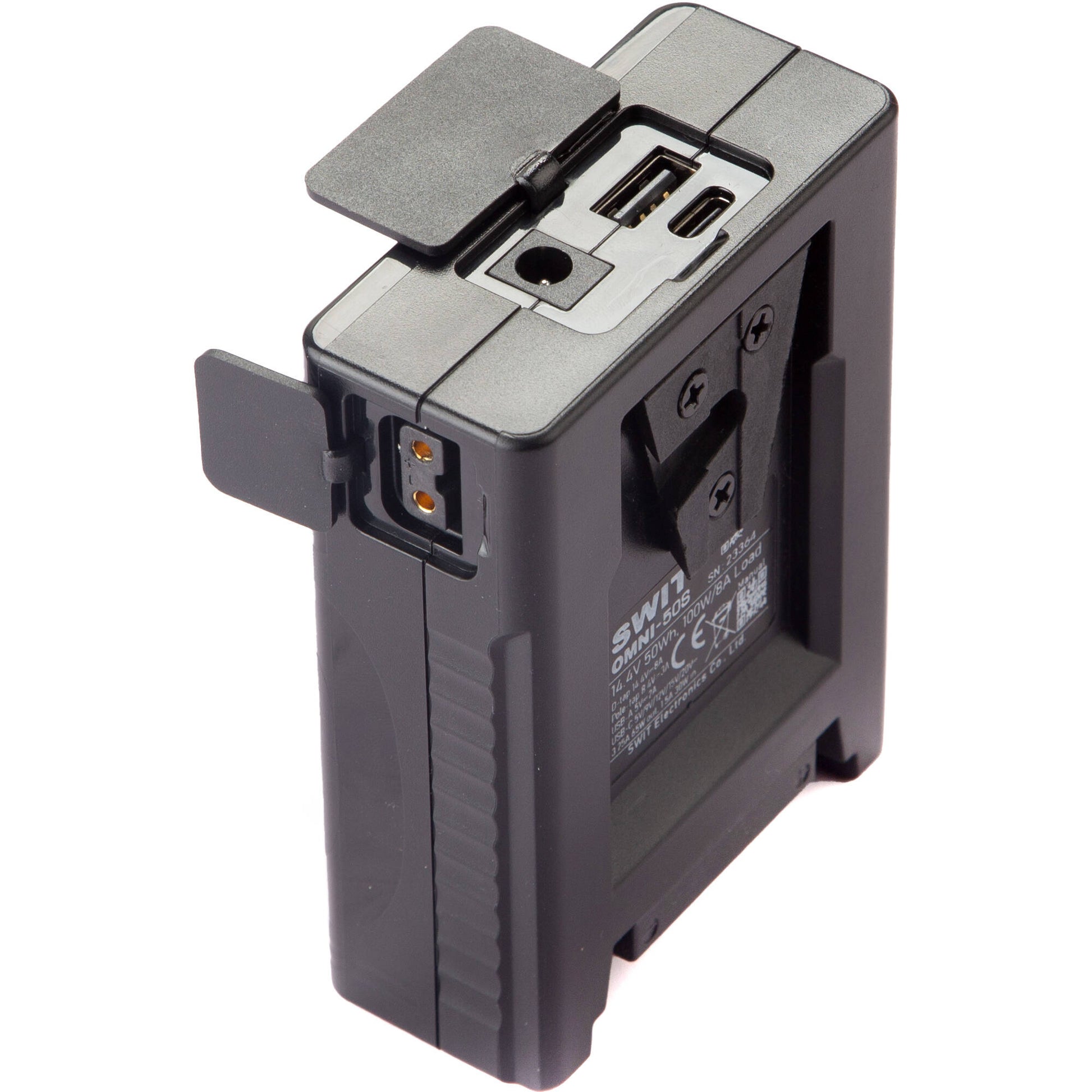 SWIT OMNI-50S pocket-sized 50Wh V-mount battery
