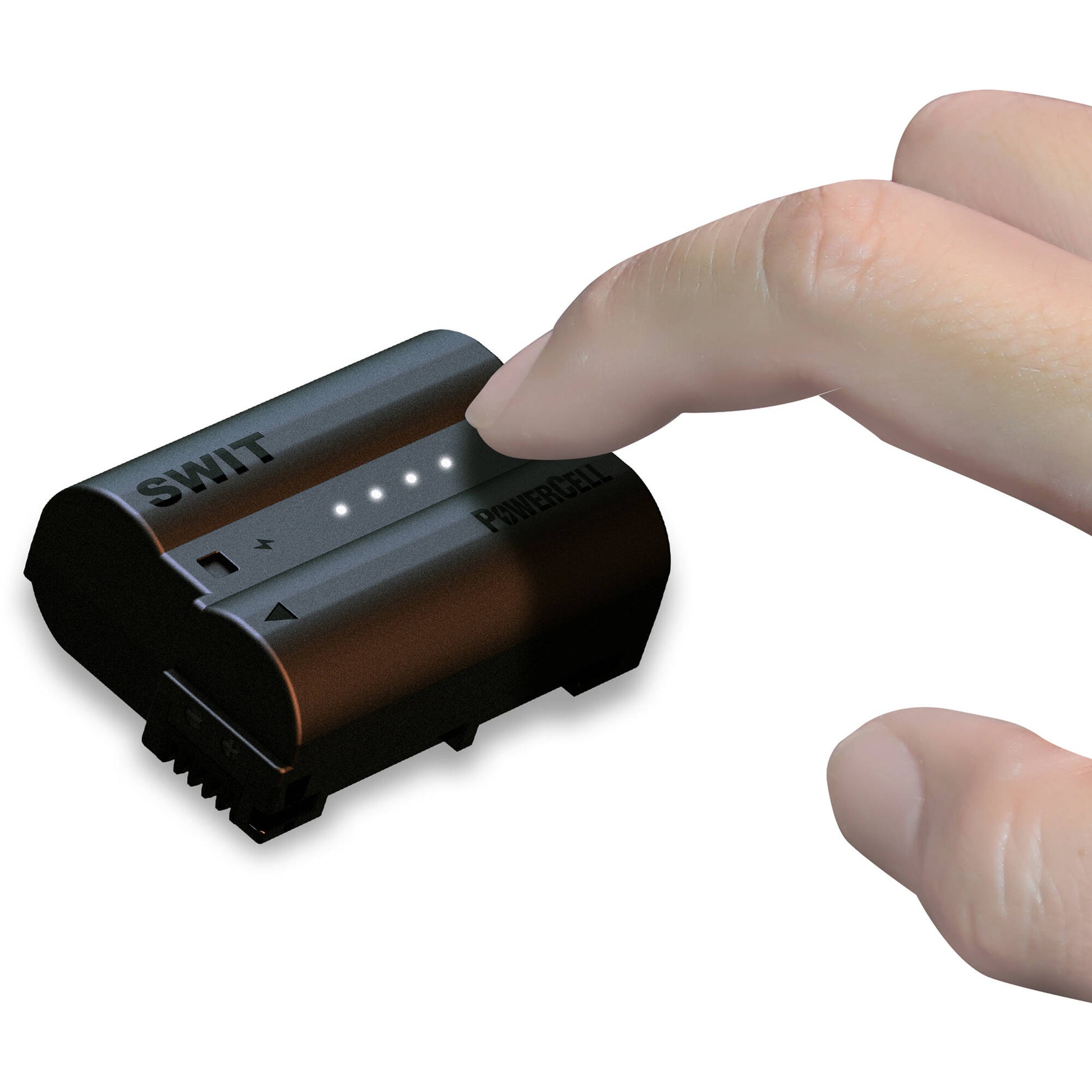 SWIT PowerCell EN-EL15c battery for Nikon cameras gives long-lasting power, charges with USB-C, has 4-LED indicators and works with DSLR and Mirrorless.