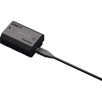 SWIT NP-FZ100 high-capacity 2200mAh battery for Sony cameras with USB-C charging
