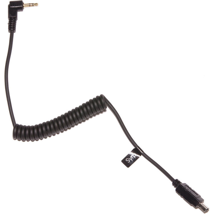 Syrp 3N Link Cable for Nikon: coiled shutter trigger cable for motion‑control rigs. Enables time‑lapse, panorama & stop‑motion with Nikon cameras.