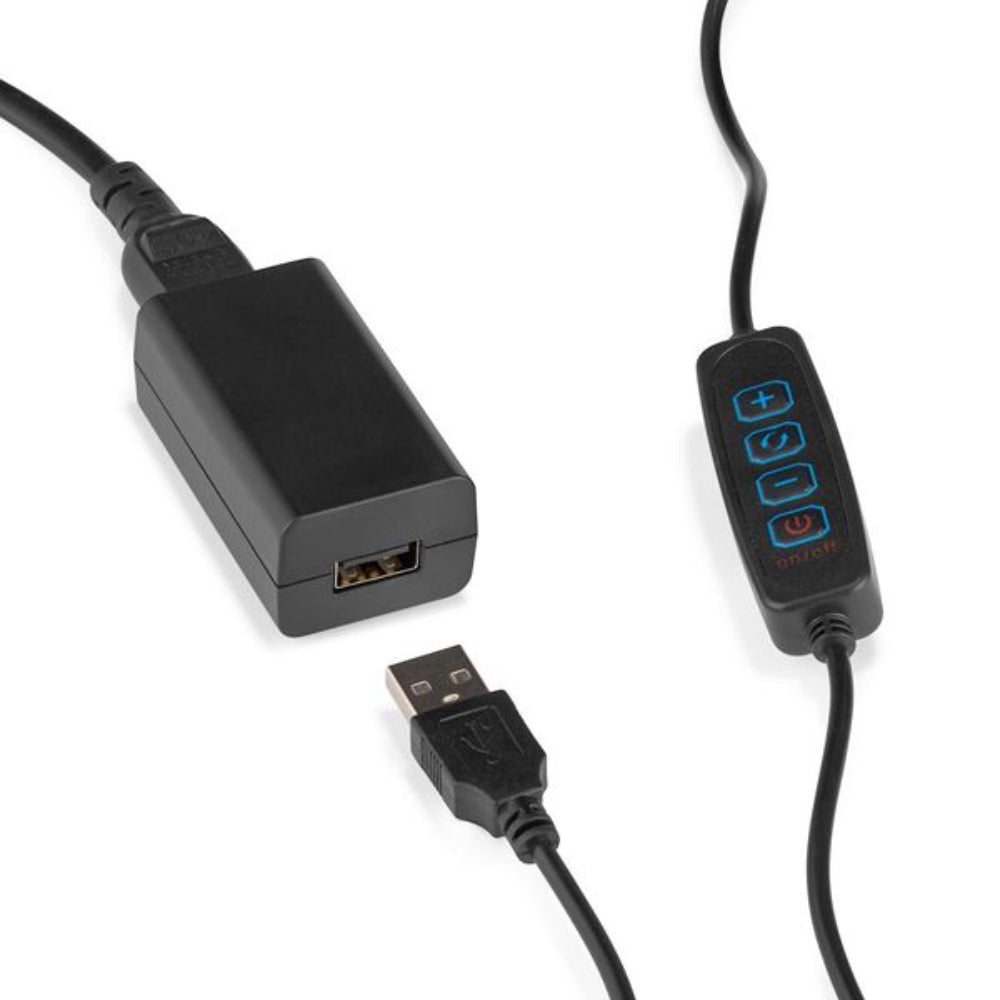 Improve lighting and exposure for makeup artists, YouTubers and content creators. Allowing up to three cold shoes for accessories. Remote control included.