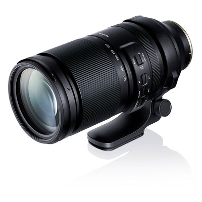 Camera lens on a white background