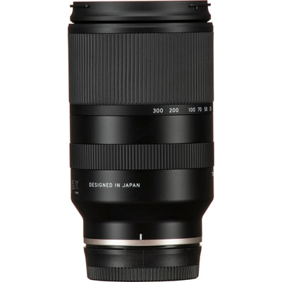 All in one Tamron 18-300mm superzoom lens with VXD autofocus and Vibration Compensation
