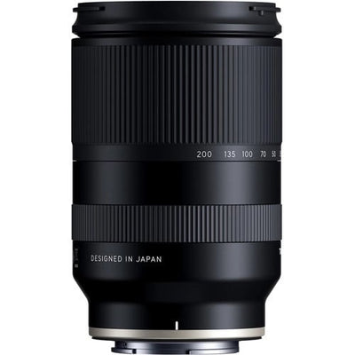 Tamron 28-200mm f/2.8-5.6 III Di RXD for Sony E – lightweight, all-in-one zoom with fast autofocus and versatile focal range for travel and everyday shooting.