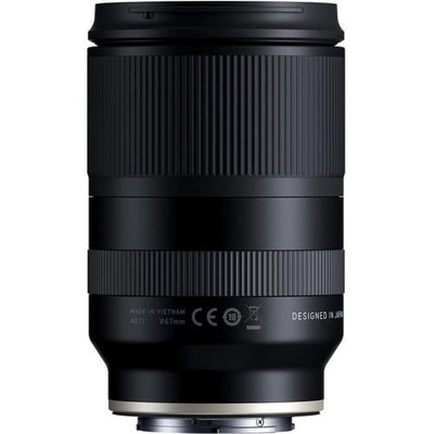 Tamron 28-200mm f/2.8-5.6 III Di RXD for Sony E – lightweight, all-in-one zoom with fast autofocus and versatile focal range for travel and everyday shooting.