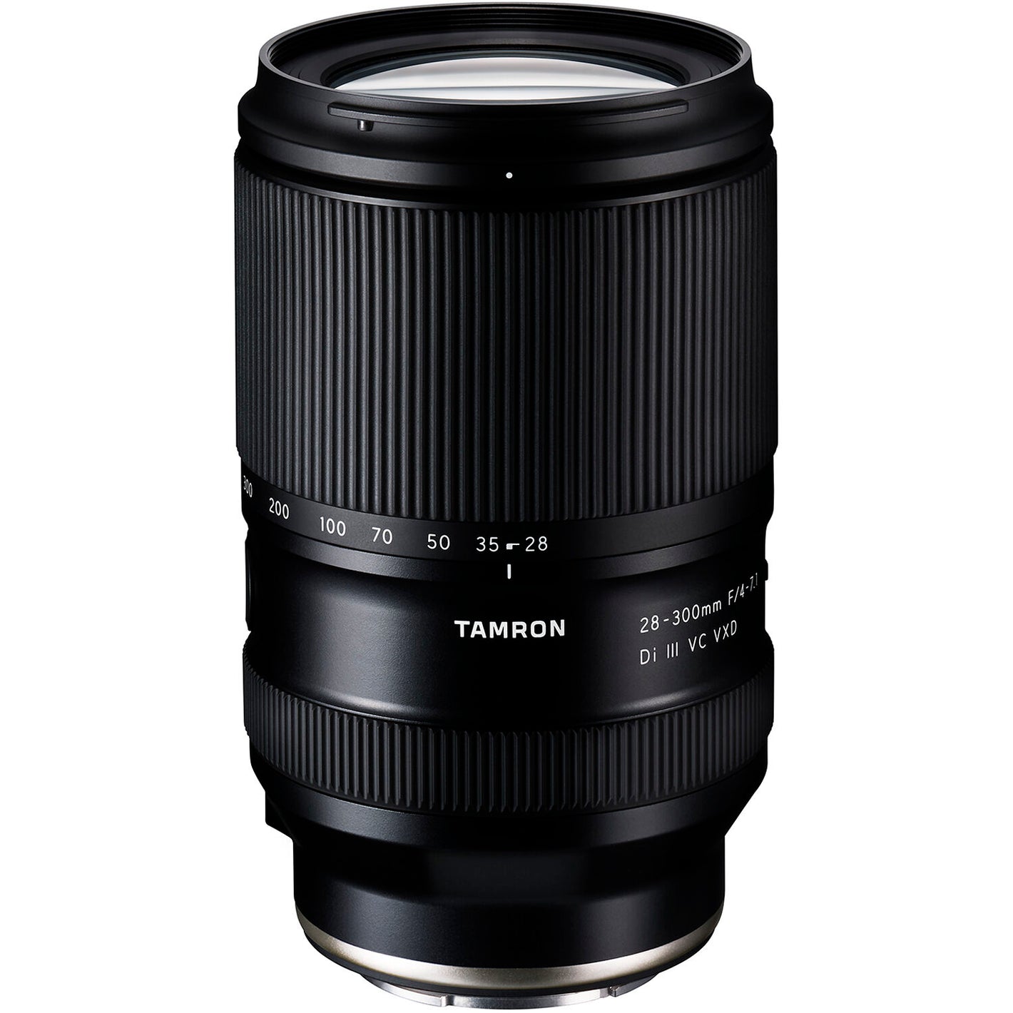 Tamron 28-300mm f/4-7.1 Di III VC VXD Lens for Sony E – all-in-one zoom with powerful reach, fast VXD autofocus, and VC stabilization for sharp, versatile shooting.