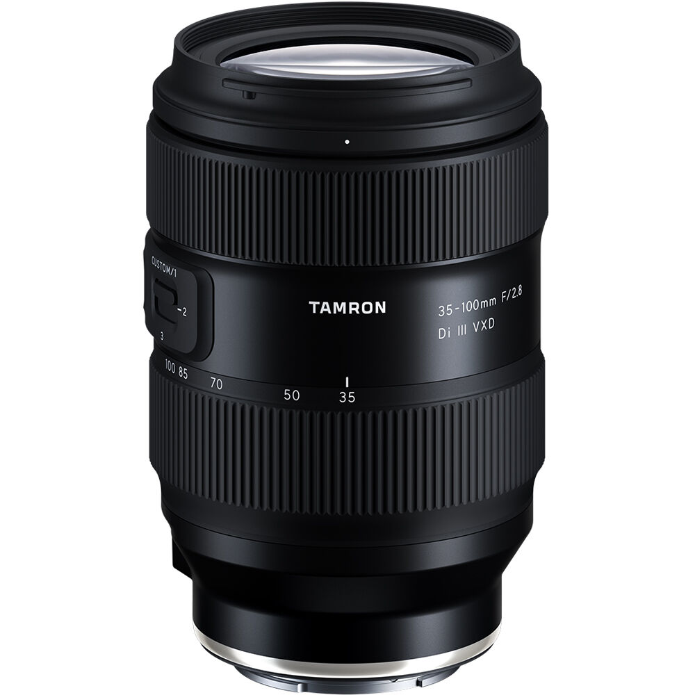 High-resolution Tamron 35-100mm f/2.8 mirrorless lens