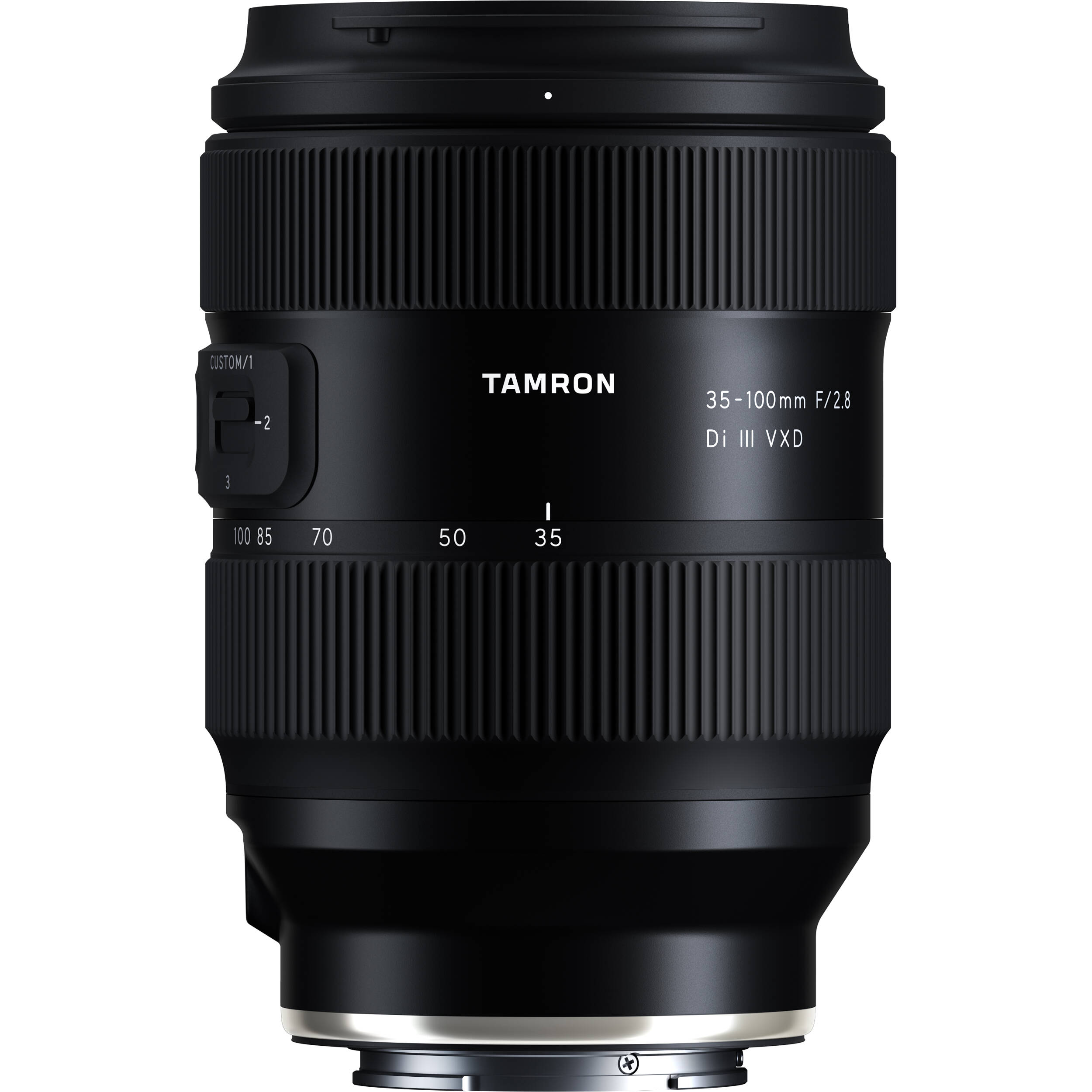 High-resolution Tamron 35-100mm f/2.8 mirrorless lens