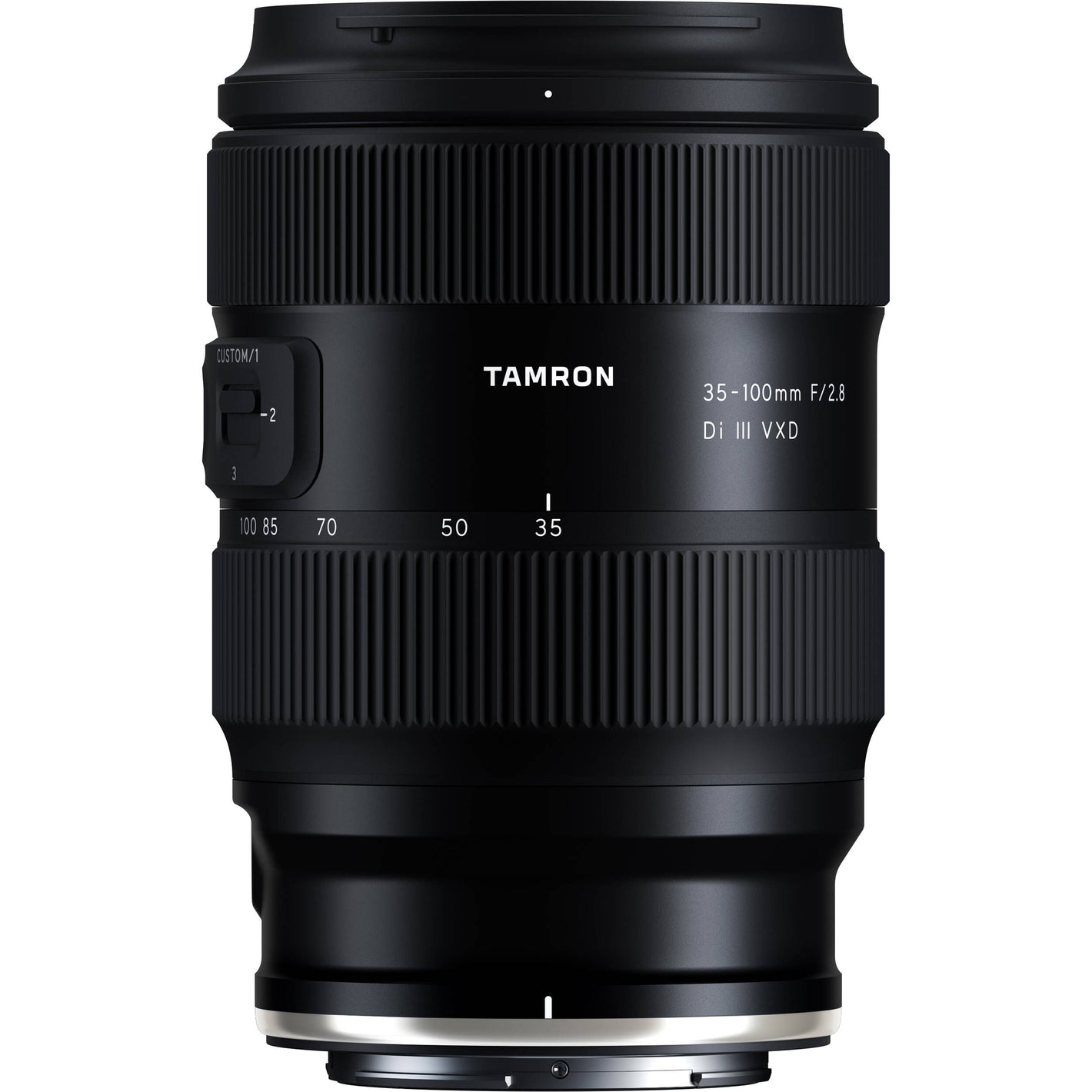 High-resolution Tamron 35-100mm f/2.8 mirrorless lens