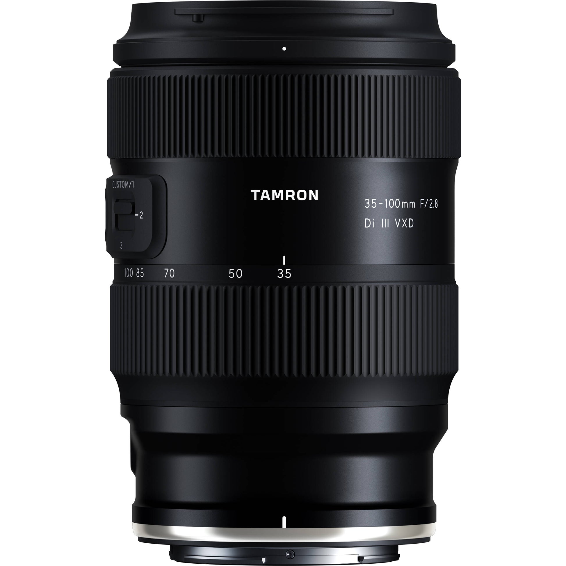 High-resolution Tamron 35-100mm f/2.8 mirrorless lens