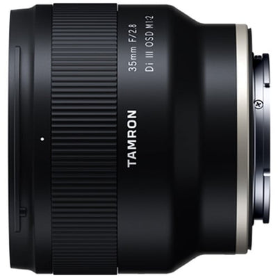 Tamron 35mm f/2.8 Di III OSD M1:2 Lens for Sony E – compact wide prime with close-up 1:2 macro capability, sharp optics, and lightweight design for everyday creativity