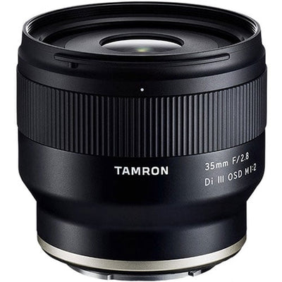 Tamron 35mm f/2.8 Di III OSD M1:2 Lens for Sony E – compact wide prime with close-up 1:2 macro capability, sharp optics, and lightweight design for everyday creativity