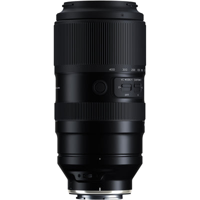 Tamron 50-400mm f/4.5-6.3 Di III VC VXD Lens for Sony E – ultra-telephoto reach in a compact design, with fast VXD autofocus, built-in VC stabilization, and versatile performance for wildlife, sports, and travel.