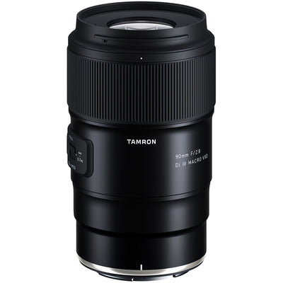 Tamron 90mm f/2.8 Di III VXD Macro Lens for Nikon Z – high-precision 1:1 macro lens with fast autofocus and crisp, detailed close-ups.