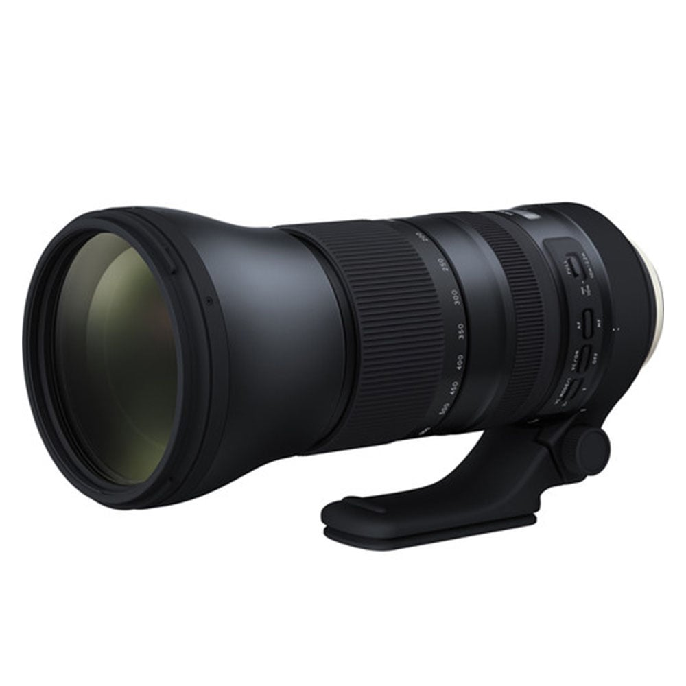 Tamron SP 150–600mm f/5–6.3 Di VC USD G2 telephoto zoom lens for Nikon F, designed for wildlife, sports, and nature photography.