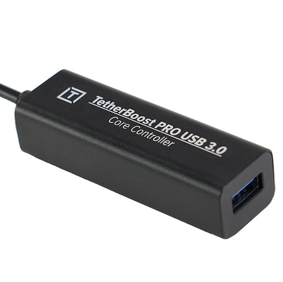 Tether Tools TetherBoost Pro USB 3.0 Core Controller (20cm) for stable tethering power and data transfer.