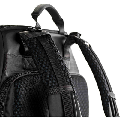 Tenba Axis V2 16L black camera backpack close up detail