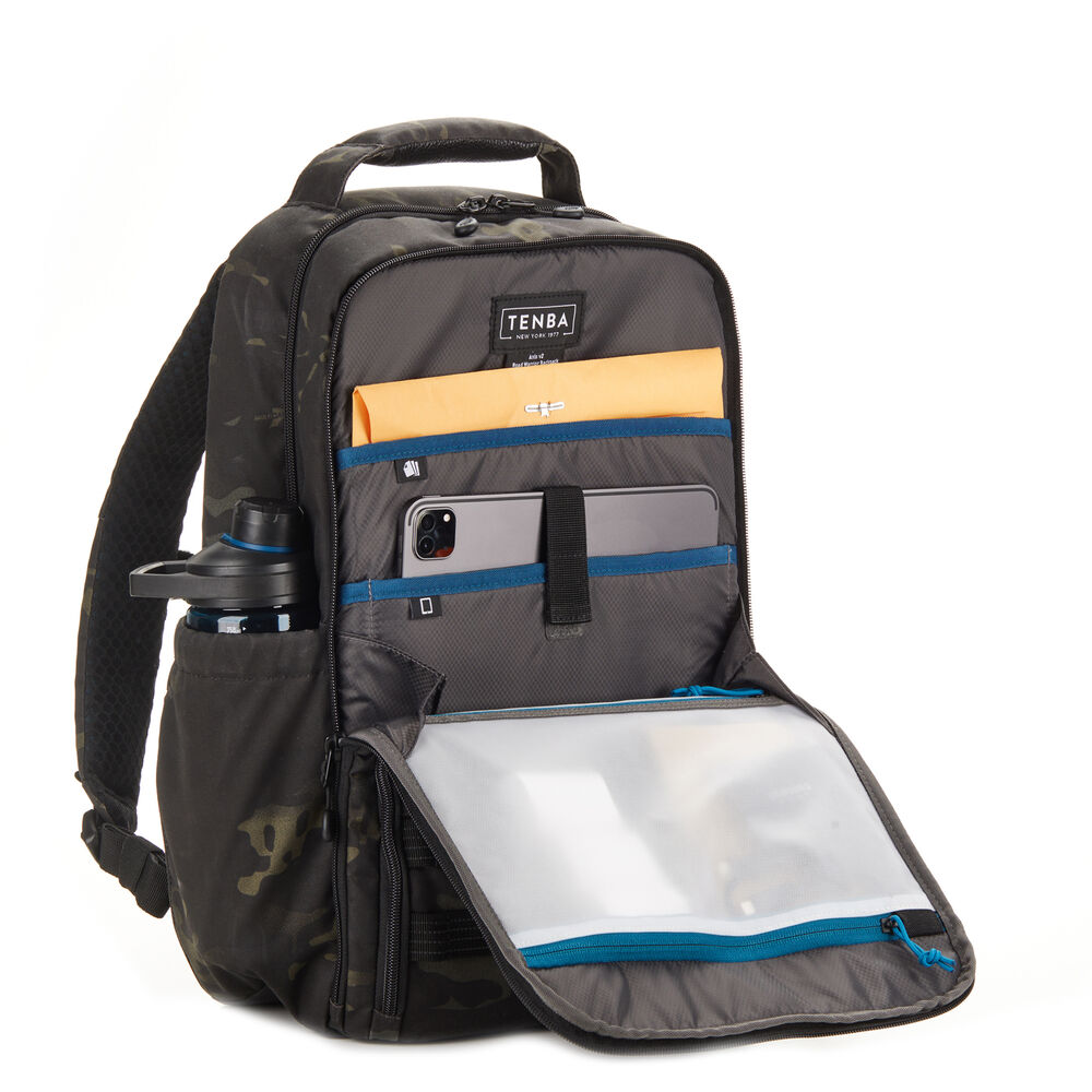 Tenba Axis V2 16L multicam black camera backpack