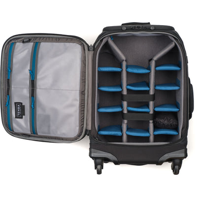 Tenba Axis v2 28L Spinner Backpack in Black open view