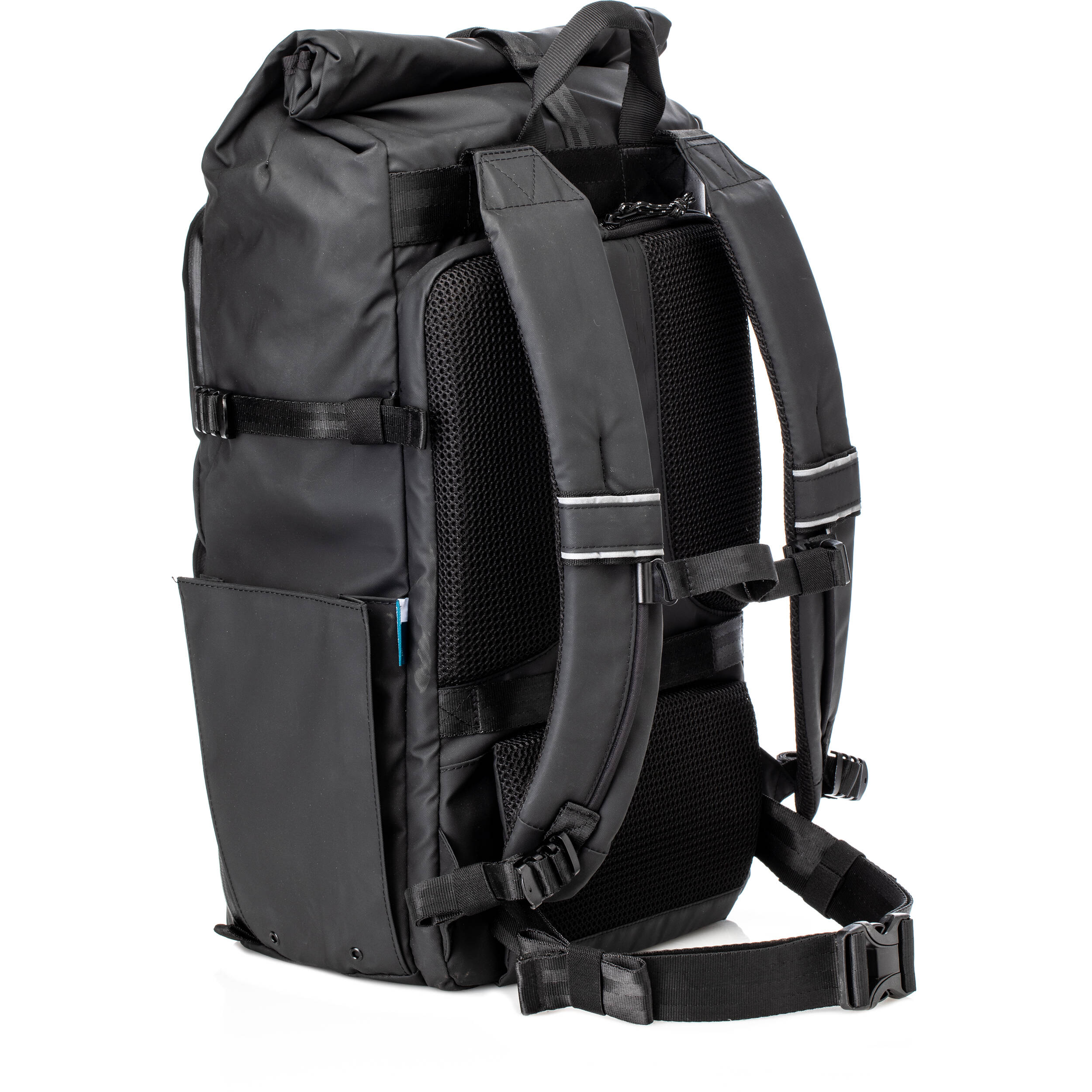 The Tenba DNA 16 DSLR Backpack carries camera gear, lenses, flash, accessories, and a 16" laptop with water-repellent, expandable, and ergonomic design.