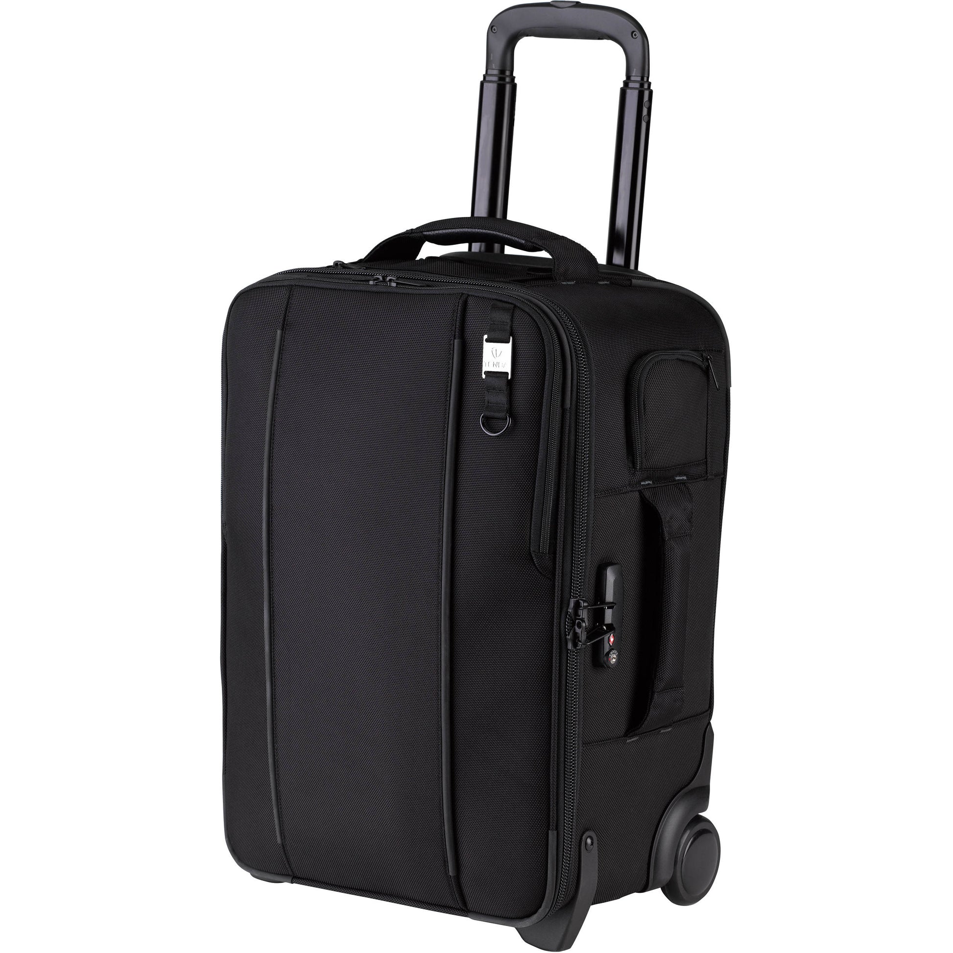Tenba Roadie Roller 21 rolling camera bag with capacity for 2 cameras and 8 to 10 lenses