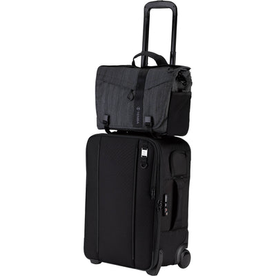 Tenba Roadie Roller 21 rolling camera bag with capacity for 2 cameras and 8 to 10 lenses